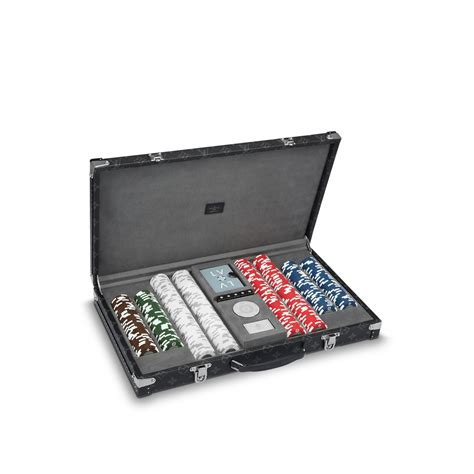 lv poker set|Poker Case Monogram Eclipse Canvas .